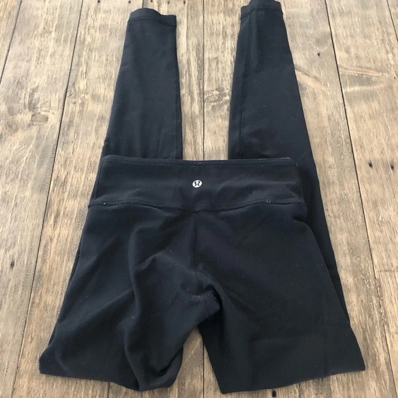 Lululemon Skinny Groove Reversible Pants Black 2 - Picture 5 of 7